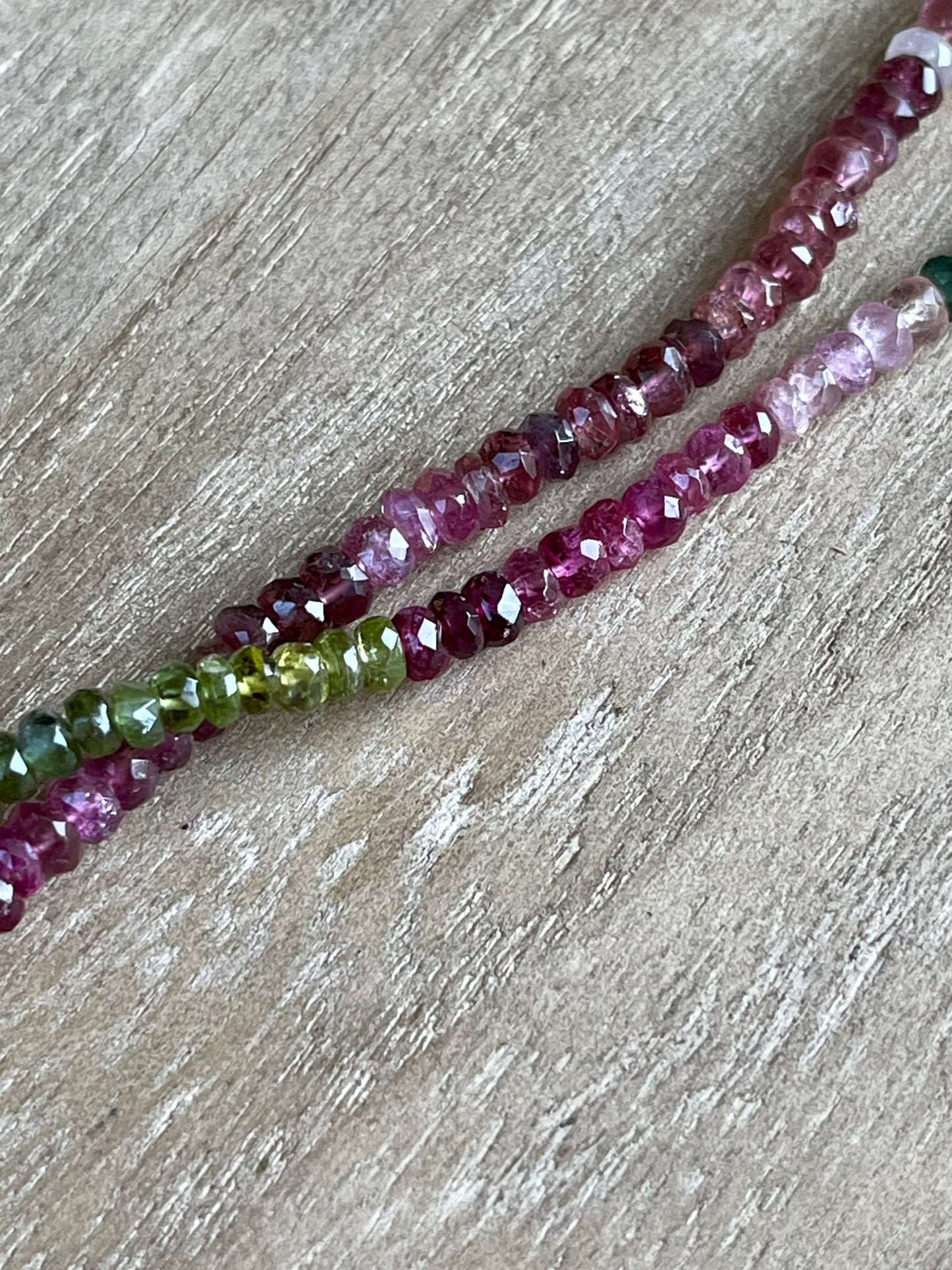 Tourmaline Gemstone Clasp Bracelet