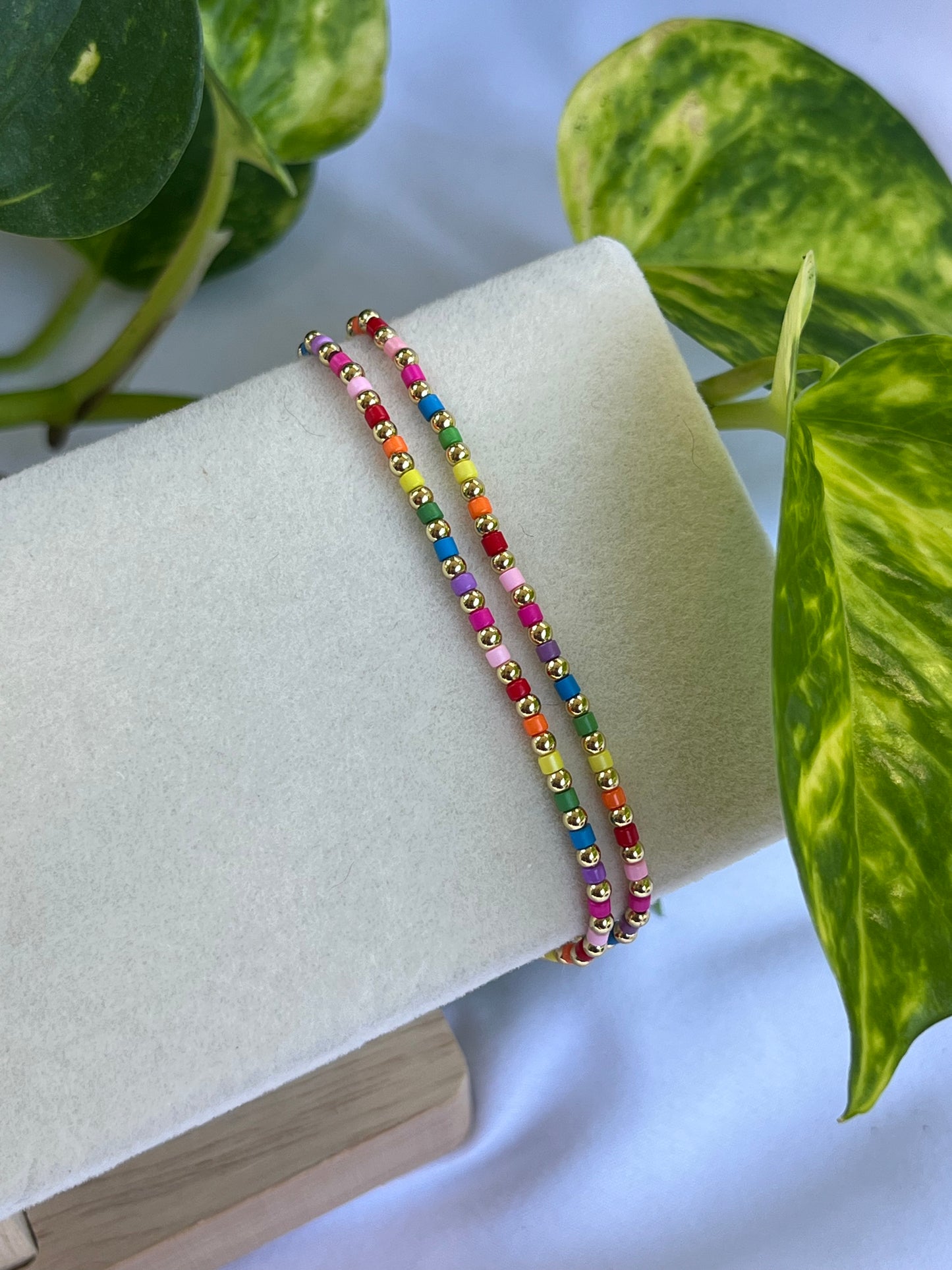 Dainty Rainbow Bracelet