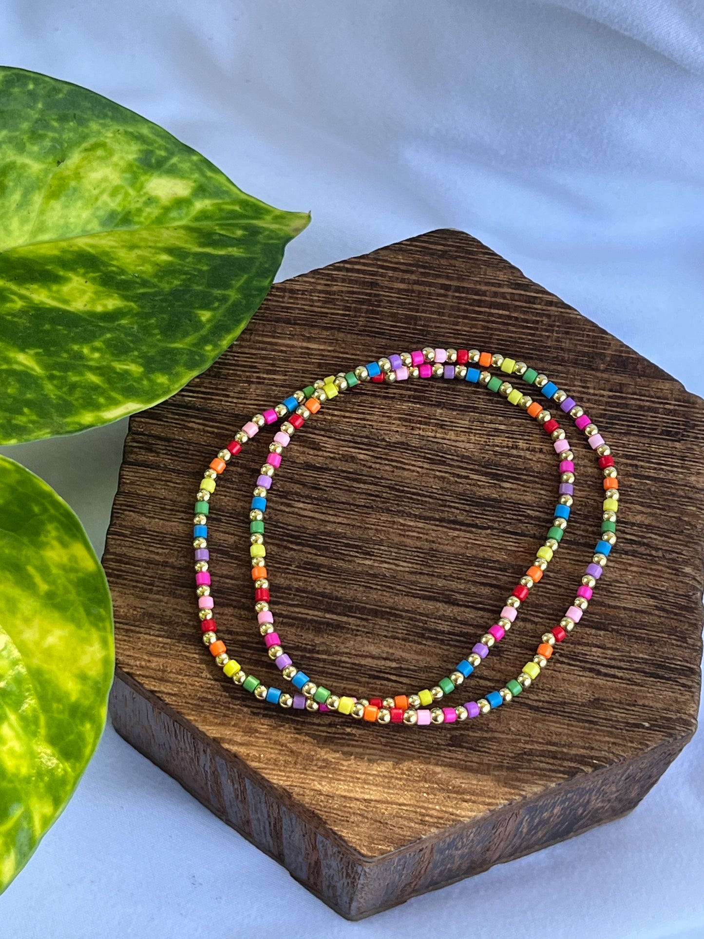 Dainty Rainbow Bracelet