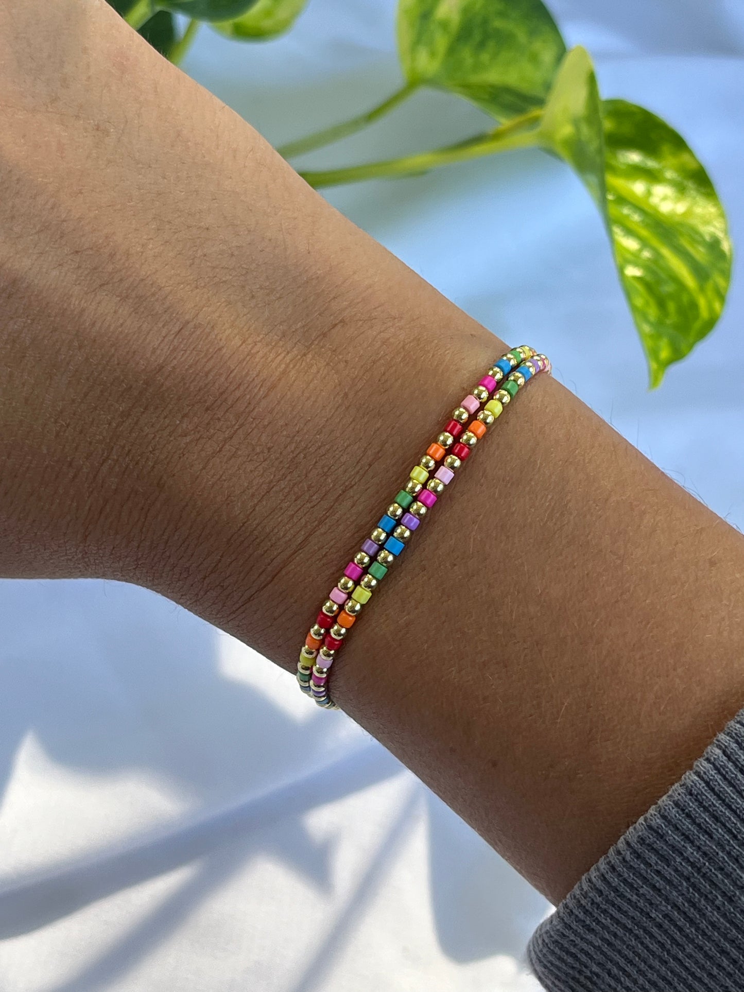 Dainty Rainbow Bracelet